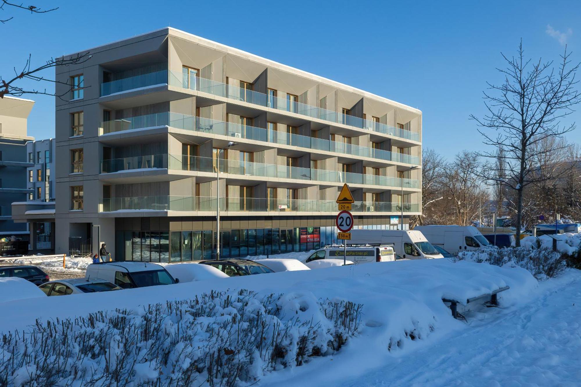 Bright Apartment Park Lotnikow Near Tauron Arena Krakow By Noclegi Renters المظهر الخارجي الصورة